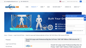 Dowell - DM12-16 Large Scale 3D Printer