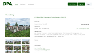 MoorMan - Farrowing Crates with Feeders