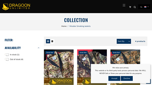 Dragoon Unlimited - Camouflage Smoking Jackets