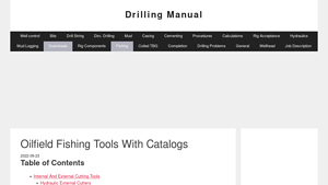 Drilling Manual - Hydraulic External Cutters