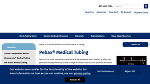 Duke Extrusion - Pebax Medical-Grade Tubing