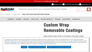 Dupli-Color - Custom Wrap Removable Coating