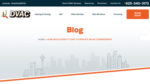 DVAC - AC Compressor Lifespan & Costs