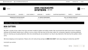 DWC Packaging - Box Cutters