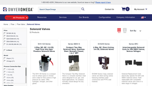 Dwyer & Omega - Key Product Details for Solenoid Valves