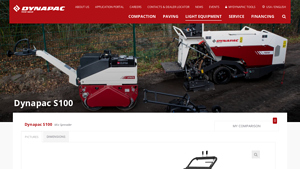 Dynapac - S100 Self-Propelled Mix Spreader