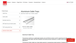 EAE Electric - Aluminium Cable Trays