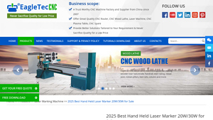 EagleTec CNC - ET-FL20H Fiber Laser Engraving Machine