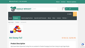 Eagle Wright - Hot Stamp Foil