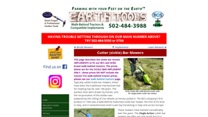 EarthTools - BCS Sickle Mower Bars