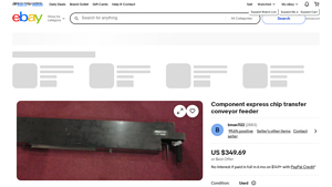 Component Express - Chip Transfer Conveyor Feeder
