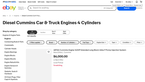 Cummins - 4 Cylinder Diesel Engines