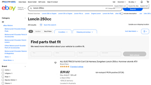 Loncin - Cylinder Piston Gasket Kit 65.5MM