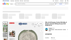 PRL-8-53 Powder - 98% Purity, 5 Grams