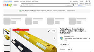 Electriduct - Parking Space Separator Lane Dividers