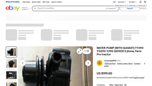 Jinma - WATER PUMP (WITH GASKET)