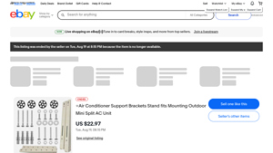 Unbranded - Air Conditioner Support Brackets Stand