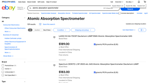 PerkinElmer - Atomic Absorption Spectrometer