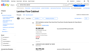 Laminar Flow Cabinet - Various Brands Available
