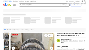 Chrome Wire Wheels - 22 Knock Off 150 Spoke (Set of 4)