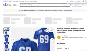 Unbranded - Custom Billy Bob #69 Varsity Blues Jersey