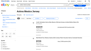 Nike - Astros Mexico Jersey
