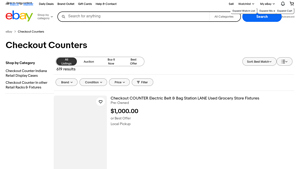 eBay - Checkout Counters for Sale