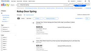 Todco - TGU-59267-56.25 Truck Roll-Up Door Spring Bearing Drum