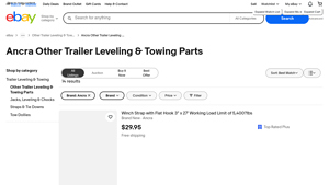 Ancra - Trailer Leveling & Towing Parts