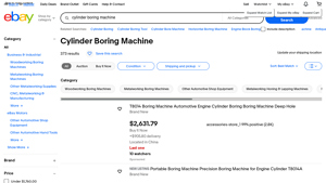 Cylinder Boring Machines - Various Models and Prices