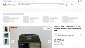 Verifone - X990 Credit Card Terminal
