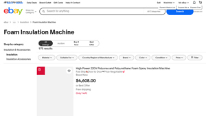 eBay - Foam Insulation Machines