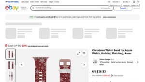 Zomvi Design - Christmas Watch Band for Apple Watch