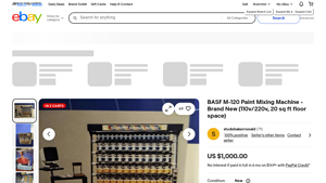 BASF - M-120 Paint Mixing Machine