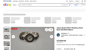 Japan - Quartz Mov't Stainless Steel Wrist Watch