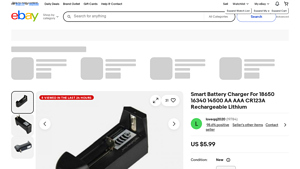 Smart Battery Charger - 18650, AA, AAA, CR123A