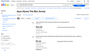 2Pac - Above the Rim Jersey
