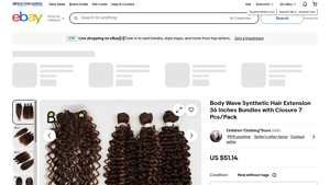 Body Wave - 36 Inch Synthetic Hair Extensions