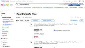 Wolverine - Concrete Cement Mixer Skid Steer Mix n Go Attachment