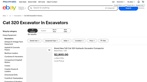 Cat - 320 Excavator Listings