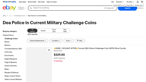 eBay - Police Challenge Coins