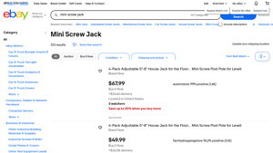 Dayto - Mini Screw Jack