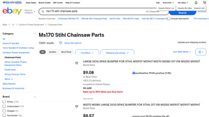 Stihl - MS170 Chainsaw Parts