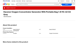 Hacenor - Portable Oxygen Concentrator