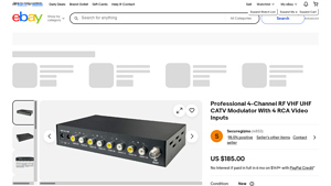 Securegizm - Professional 4-Channel RF VHF UHF CATV Modulator