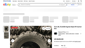 Agstar - 13.6-28 R1 Tire