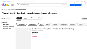 Gravely - Diesel Walk-Behind Lawn Mower