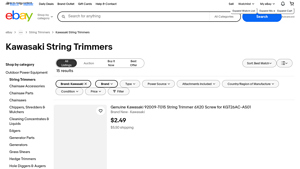 Kawasaki - Genuine String Trimmer Parts