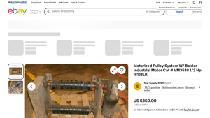 Baldor - Motorized Pulley System