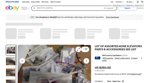KONE - Assorted Elevators Parts & Accessories